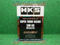 HKS スーパーレーシングオイル SUPER TURBO RACING 5W-40 4L 100%化学合成オイル SN+規格準拠 LSPI対応 52001-AK125
