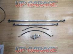 Unknown Manufacturer
JB23W / Jimny
Lateral rod before and after
&
Brake hose
&
Adapter? X2 set