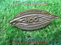 Harley Davu~itto Son
Pin badge
2012
HOG
UTSUNOMIYA
Engraved there
1