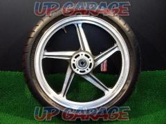 Removed from ZEPHYR400 (1996 model)
Genuine front and rear wheel set
J17xMT2.50 / J18xMT3.50