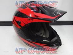 HJC CS-MXヘルメット ブラック/レッド XLサイズ