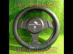 AQ.
BLACK
LIMITED
leather cover steering wheel cover
S size