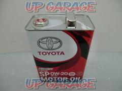 Toyota genuine
MOTOR
OIL
(0W-20)