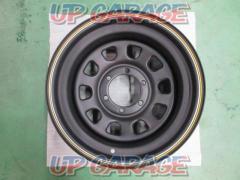 USDaytona
A07
Black steel wheel
matte black + yellow & white line
(V11736)