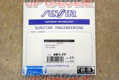 SUNSTAR (Sunstar)
Front sprocket
525/17T
GSX-R1000(17～)/GSX-R1000R