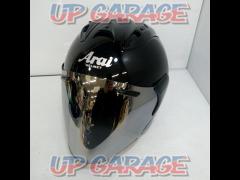 【サイズ:M 57-58cm】 Arai SZ-Ram4 グラスブラック ジェットヘルメット