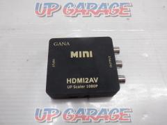 GANA
MINI
HDMI to RCA conversion unit