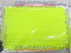 Unknown Manufacturer
Spoke cover (fluorescent yellow)
24cm/72 piece set
