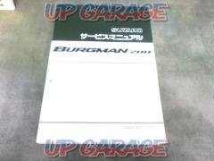 SUZUKI (Suzuki)
Service Manual
Burgman 200 (L4-L9)