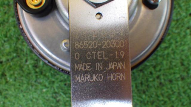 Toyota genuine (TOYOTA) horn 2 piece set-05