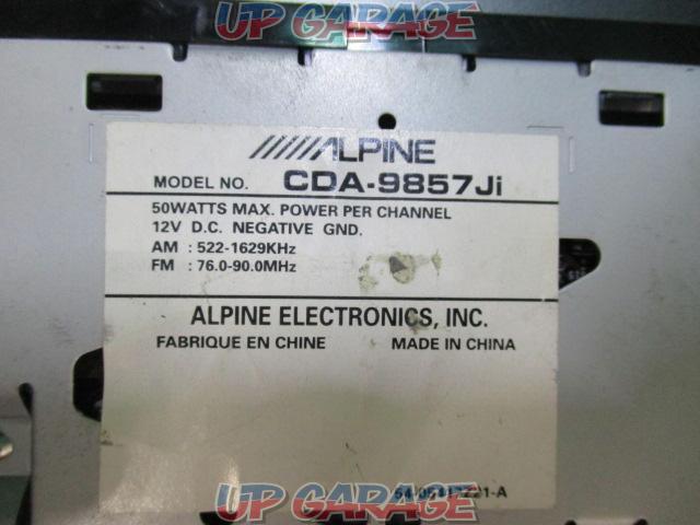 ALPINE CDA-9857Ji 2006年モデル-06