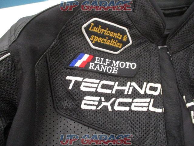 elf
Faux leather x nylon mesh jacket
(U11175)-02