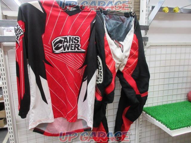 ANSWER (answer)
Off Road Jersey & Pants
Top and bottom set
SM size and 32 inches-01