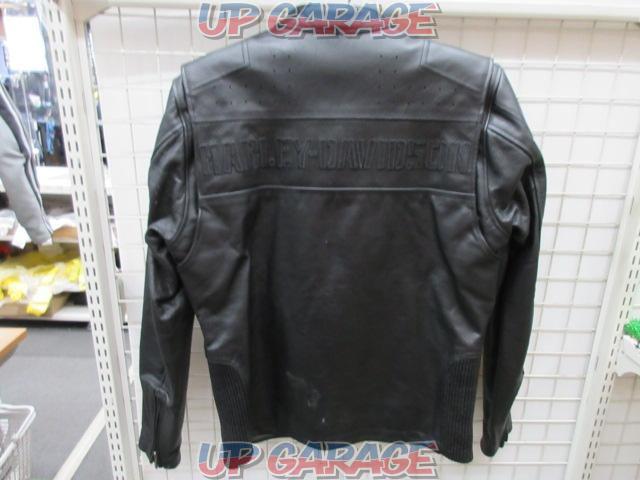 Harley-Davidson(ハーレーダビッドソン) HDMC ブラックレザージャケット Sサイズ-02