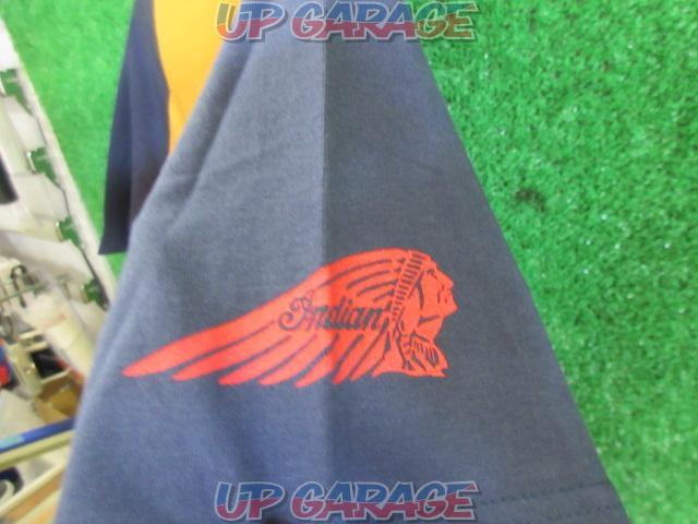 インディアンモーターサイクル Tシャツ オレンジ サイズ:L-04
