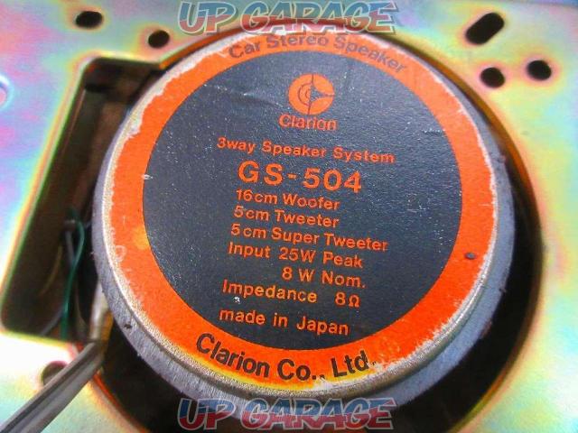 Clarion
GS-504
3WAY speaker
Right and left-07