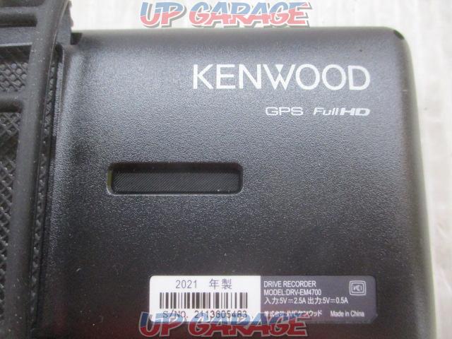 KENWOOD デジタルルームミラー型ドライブレコーダー DRV-EM4700 + CA-DR550-06