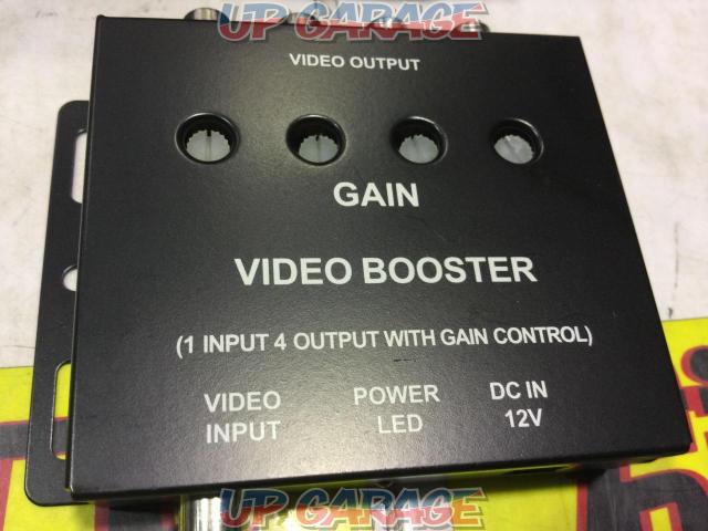 メーカー不明 VIDEO BOOSTER 映像分配器1IN4OUT 未使用-01