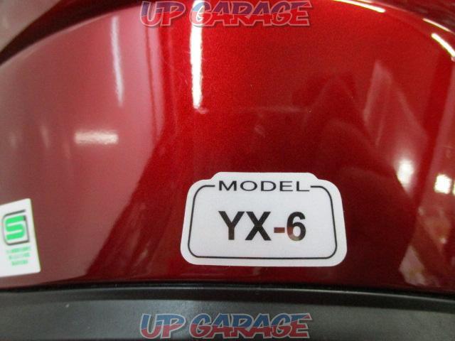 YAMAHA(ヤマハ) ZENITH YX-6 オフロードヘルメット ワインレッド XLサイズ-06