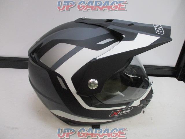 WINS(ウインズ) X-ROADフルフェイスヘルメット ブラック/ホワイト XLサイズ-03