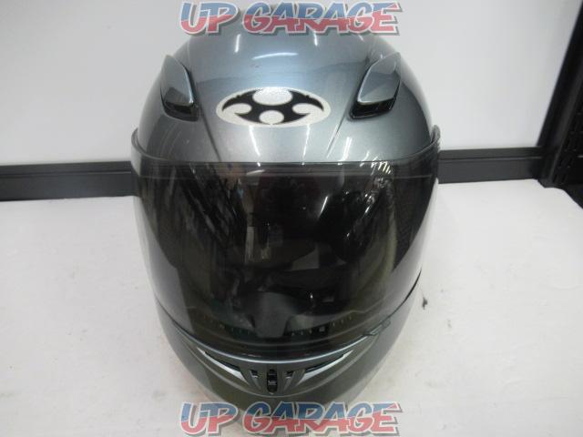 OGK (Aussie cable)
FF-R3
Full-face helmet
Gunmetal
L size-02
