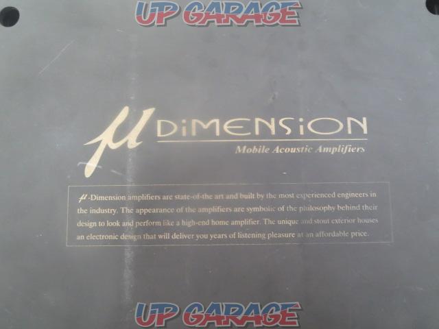 μ Dimension μ-Pro3.4X-05