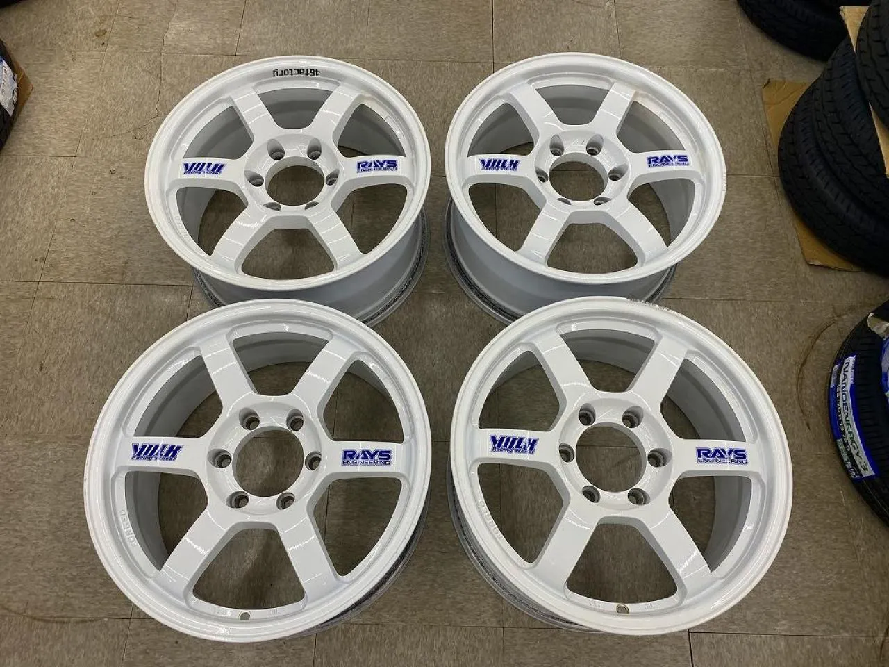 RAYS VOLK RACING TE37 PCD139.7-6H 超希少 当時物