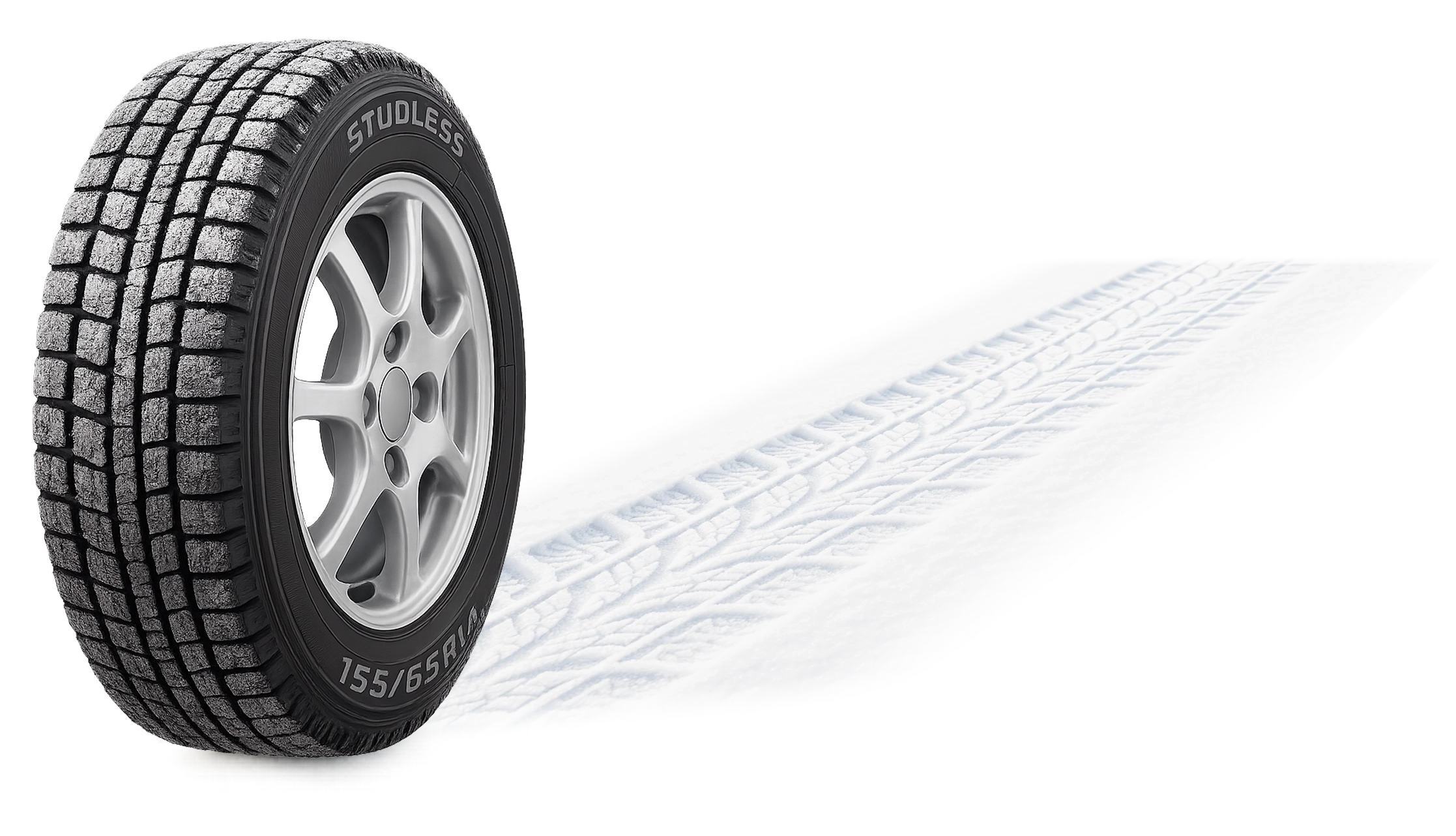 ①2024年製195/65R15バリ山！中古スタッドレスタイヤ2本セット ①2024年製195/65R15バリ山！中古スタッドレスタイヤ2本セット