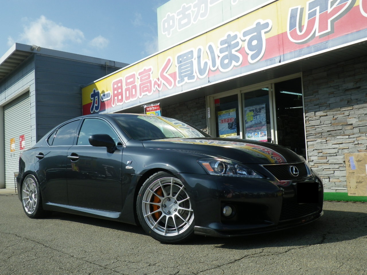 冬準備 夏タイヤ交換 In Lexus Is F アップガレージ飛騨高山店 公式shopブログ 冬準備 夏タイヤ交換 In Lexus Is F アップガレージ飛騨高山店 公式shopブログ