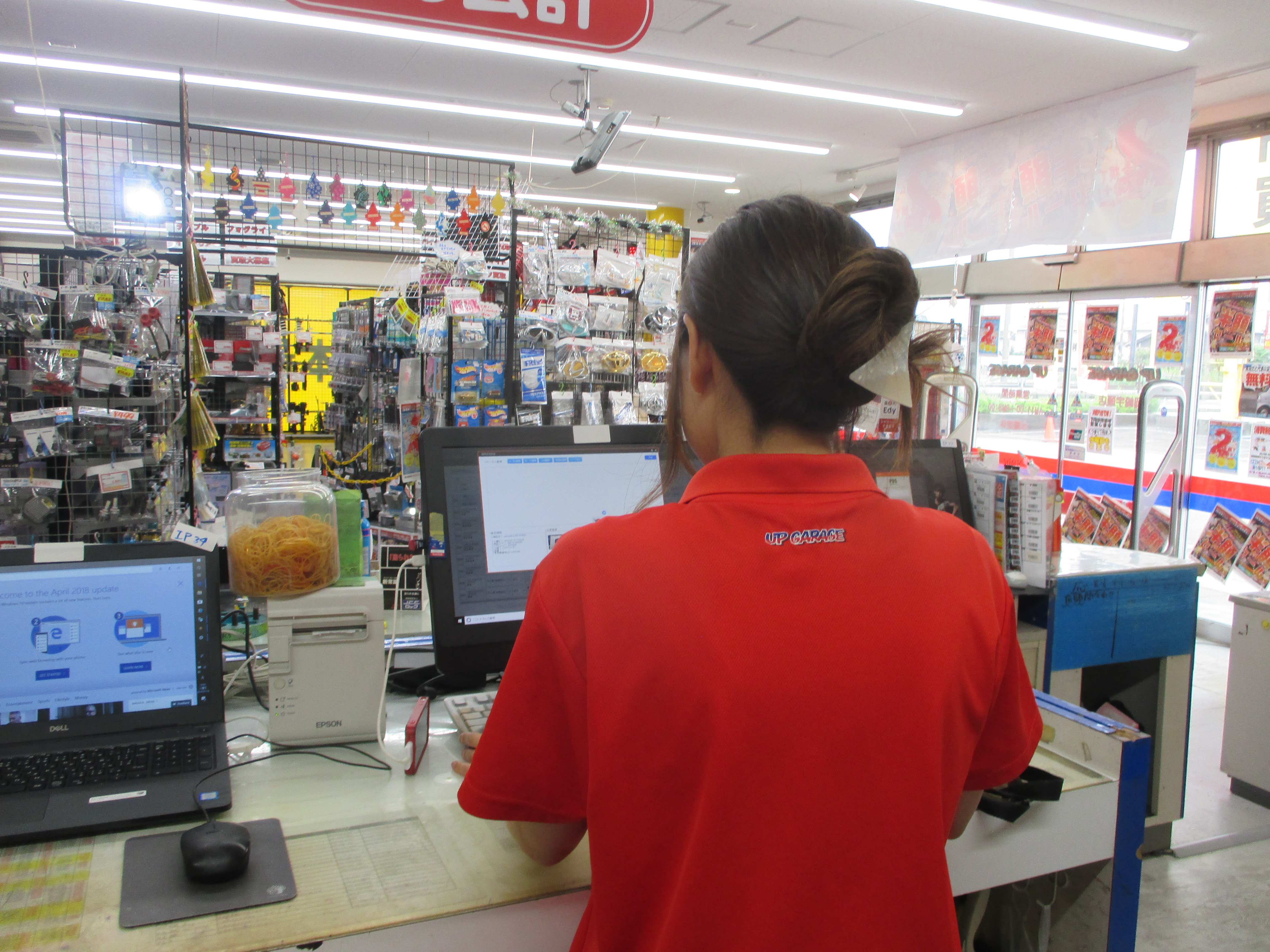 女性の方必見 W 車好き女子 集合 アップガレージ岡崎宇頭店 公式shopブログ